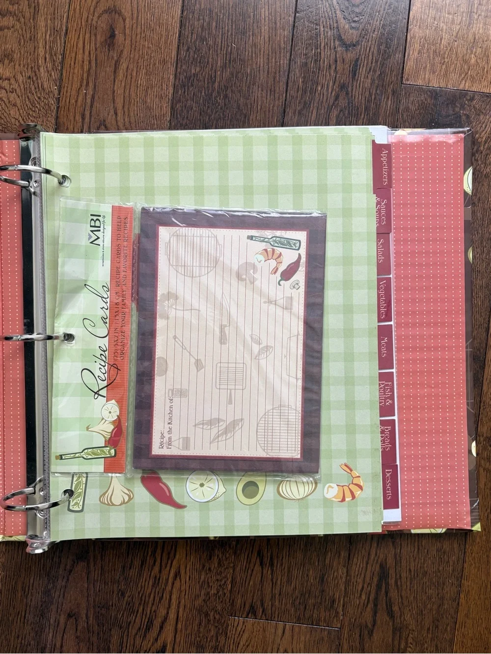 MBI Family Recipes 3-Ring Album Kit-5